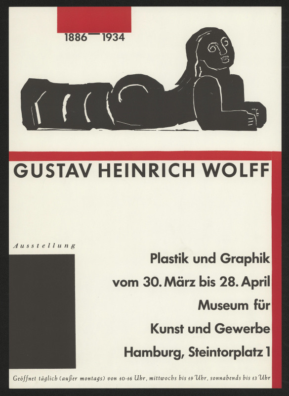 neznámý - Gustav Heinrich Wolf (1886-1934), Plastik und graphik, Museum f. Kunst u. Gewerbe, Hamburg