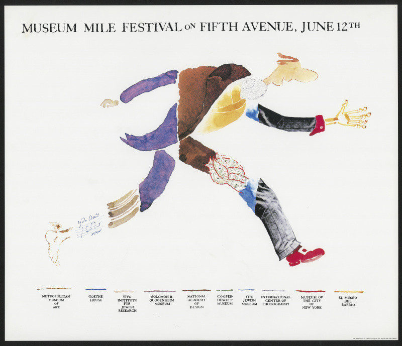 R. O. Blechman - Museum Mile Festival On Fifth Avenue