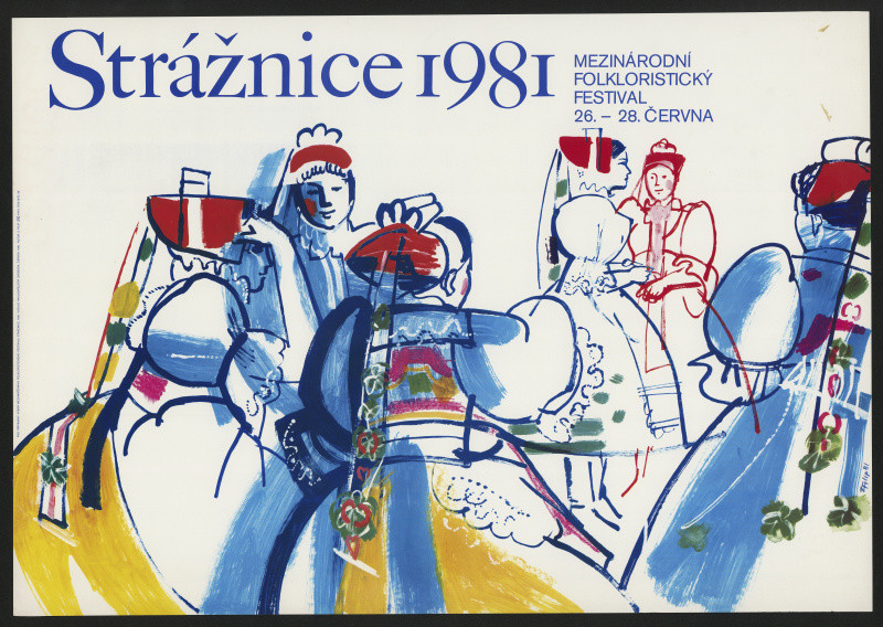 Zdeněk Filip - Mezinárodní folkloristický festival Strážnice 1981