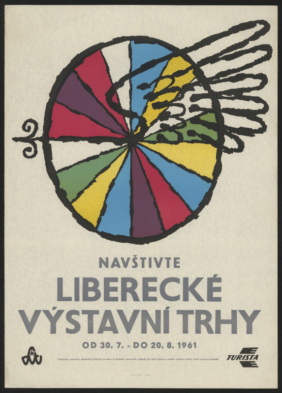 neznámý - Navštivte Liberecké výstavní trhy 1961, Turista