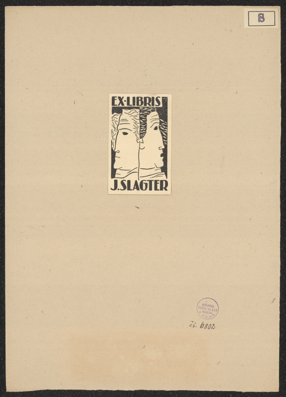 L. Sestel - Ex libris J. Slagter