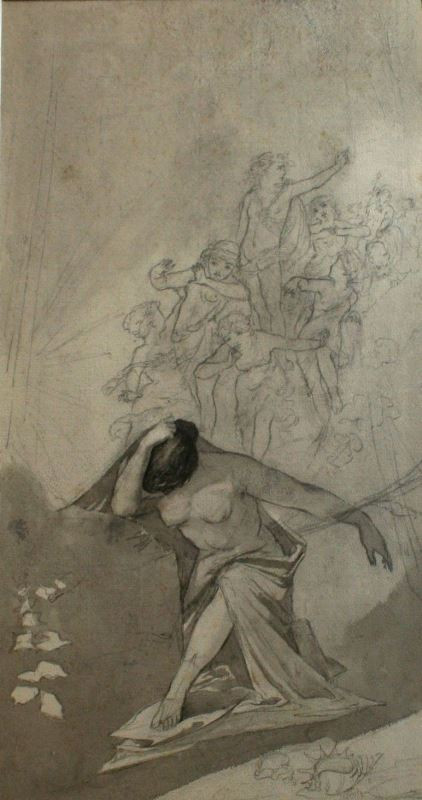 Alfons Mucha - Studie k obrazu