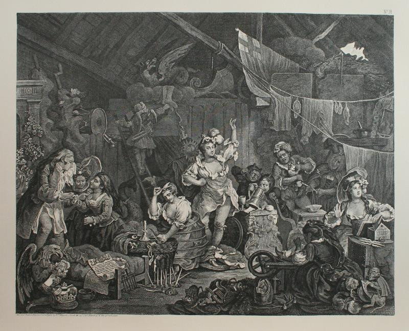 William Hogarth - Die Werke