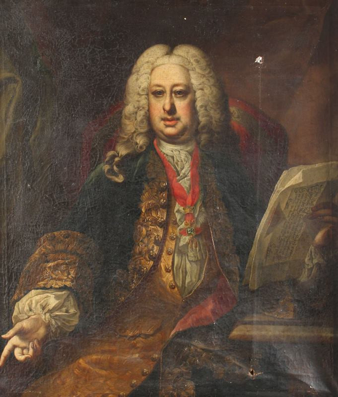 neznámý malíř středoevropský - Podobizna hraběte Maxmiliána Oldřicha z Kounic