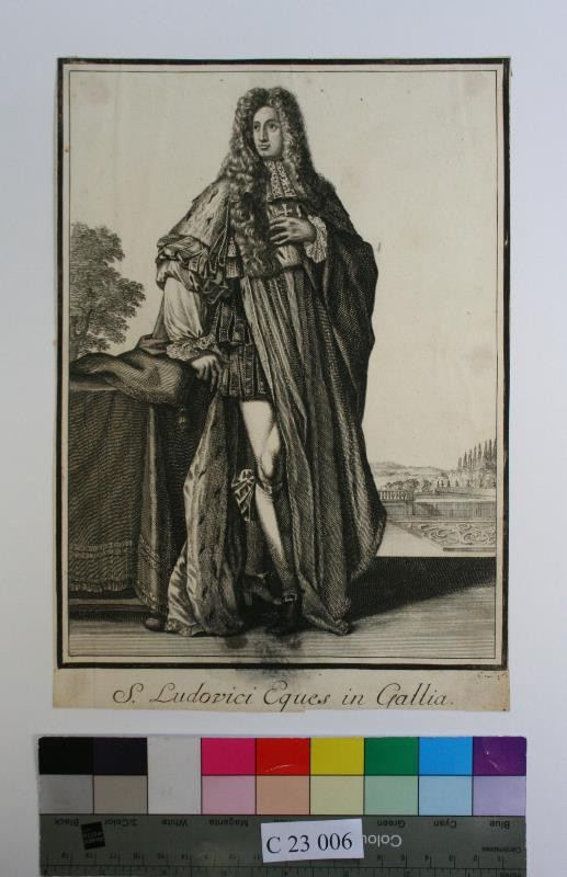 Caspar Luyken - S.  Ludovici  Eqnes  in  Gallia