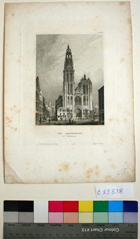 neurčený autor - Die  Kathedrale  in  Antwerpen