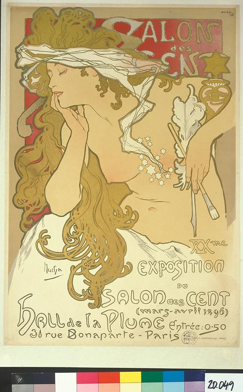 Alfons Mucha - XX. Exposition.Salon des Cent.