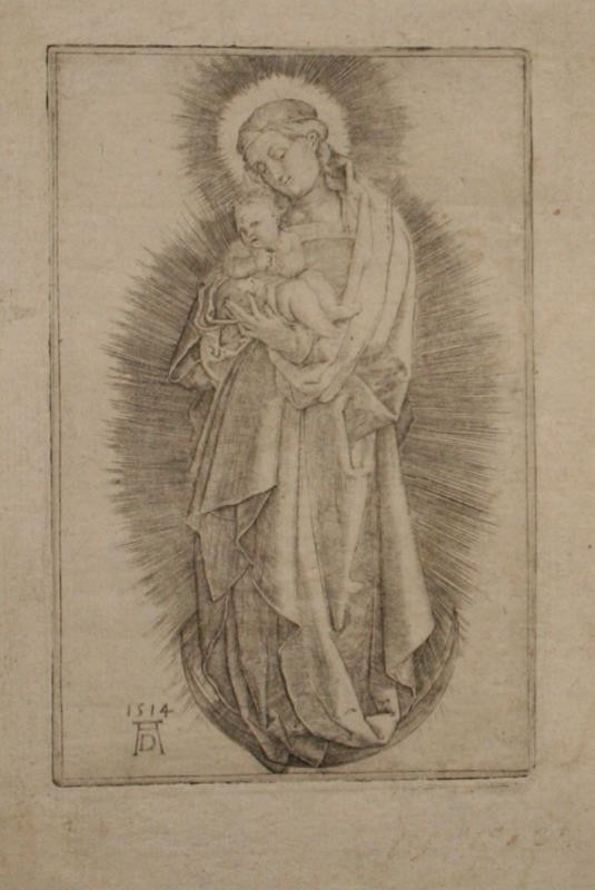 Albrecht Dürer - Madona s krátkými vlasy
