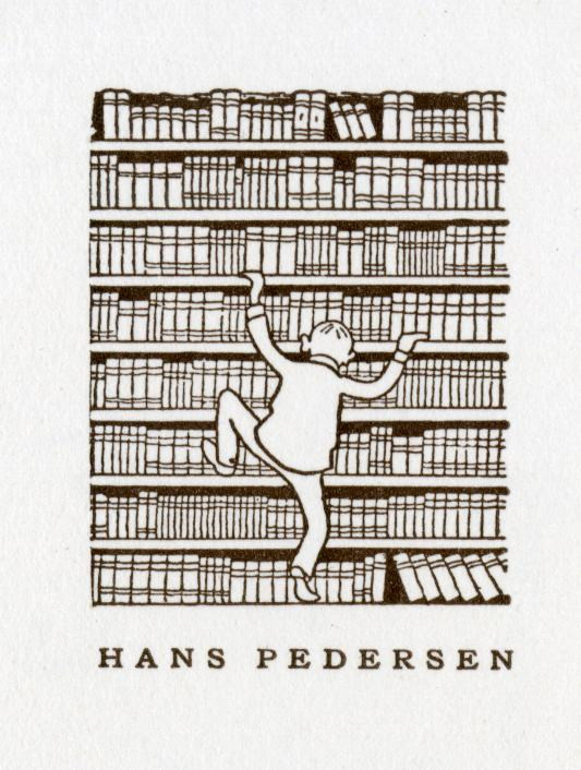 Hans Pedersen - Ex libris Hans Pedersen