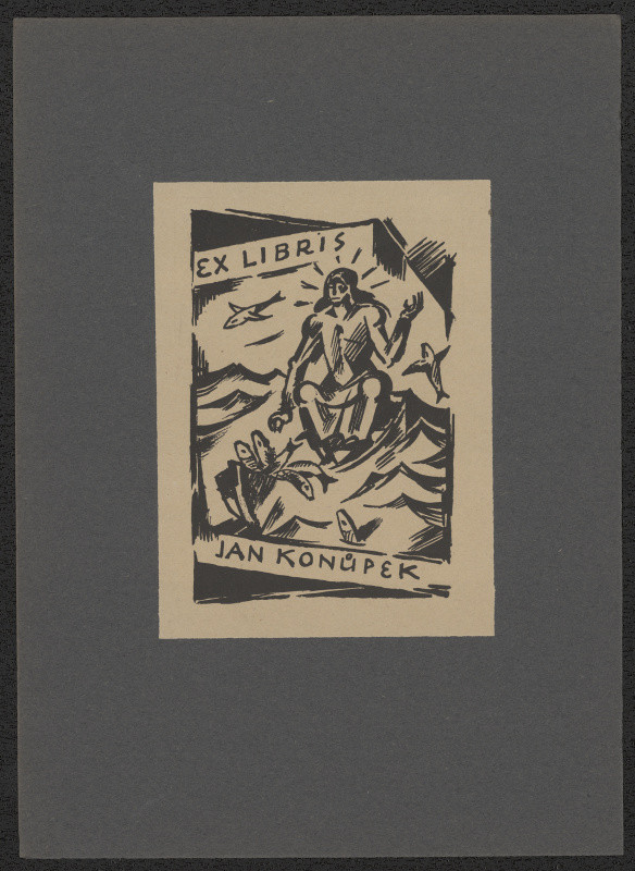 Jan Konůpek - Ex libris Jan Konůpek