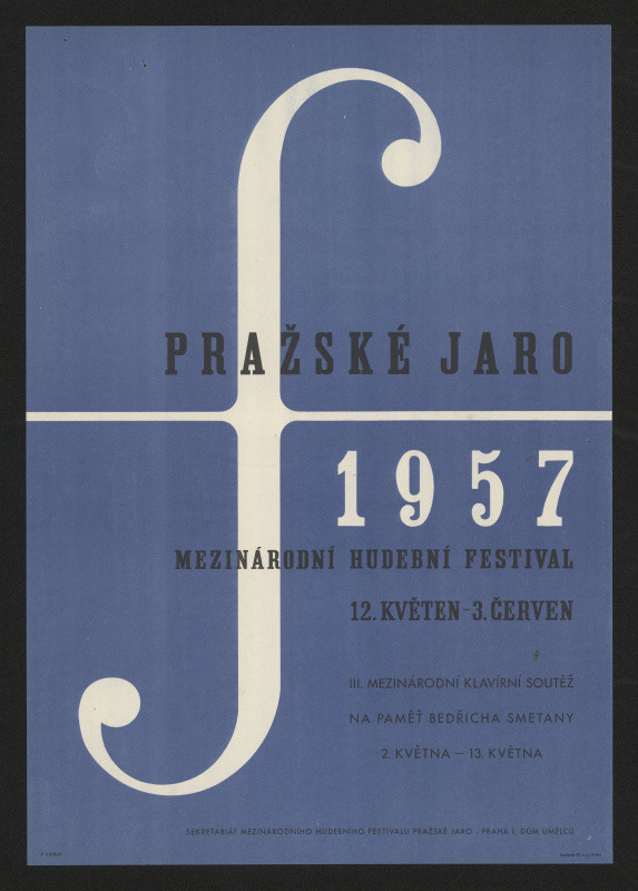 František Muzika - Pražské jaro 1957, mezinár. klavírní soutěž na paměť B.Smetany