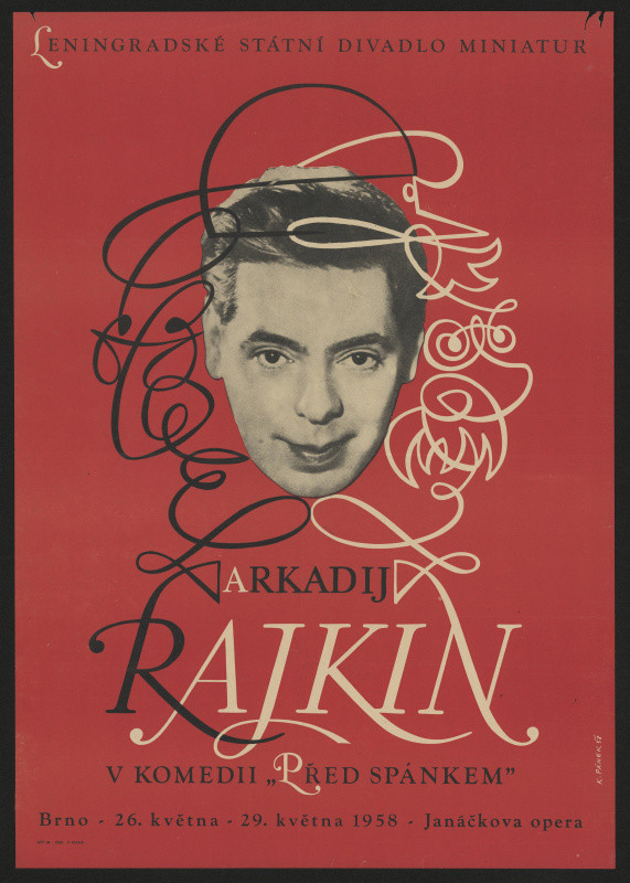 Karel Pánek - Arkadij Rajkin, Před spánkem, Leningradské st. divadlo miniatur, Brno, Janáč. opera