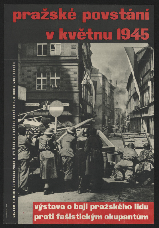 neznámý - Pražské povstání v květnu 1945