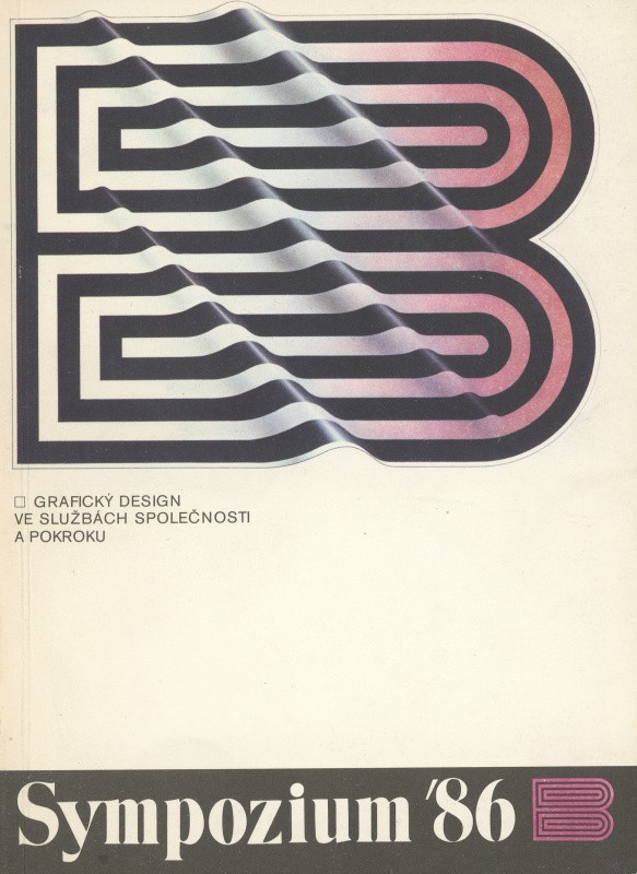 Jaroslav Chadima - Symposium 86. Grafický design ve službách společnosti a pokroku