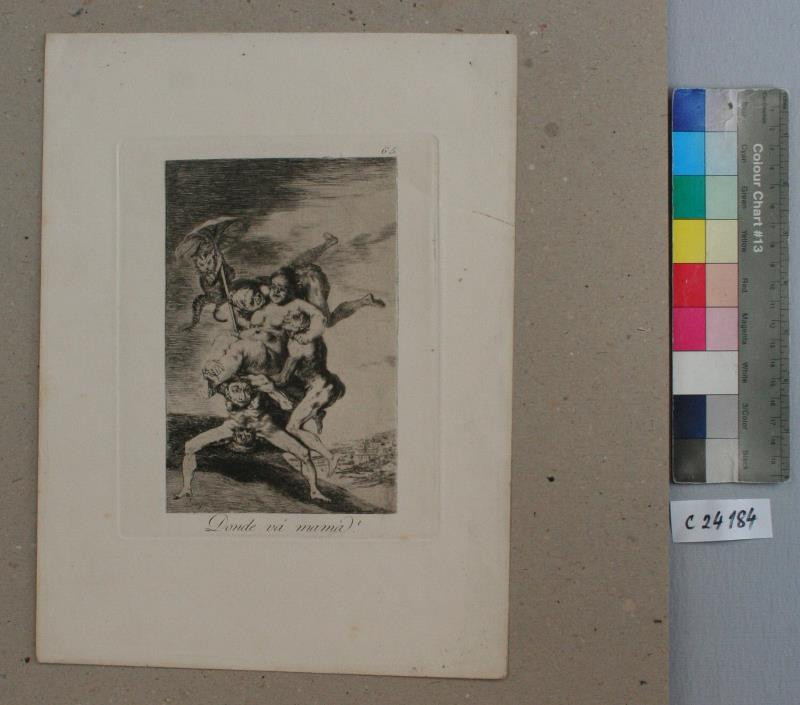 Francesco de Goya - Donde vá mamá