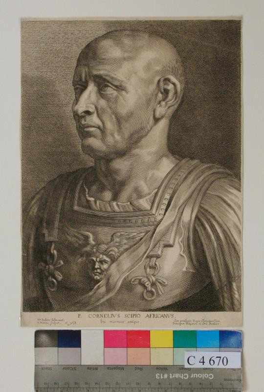 Paul (Paulus) Pontius - P.  Cornelius  Scipio  Africanus
