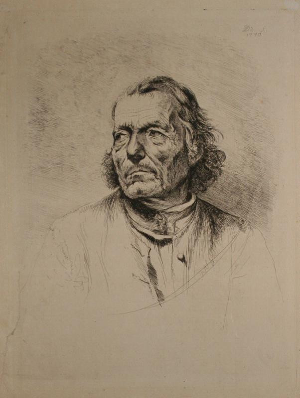 Jean-Jacques de Boissieu - Hlava starého muže