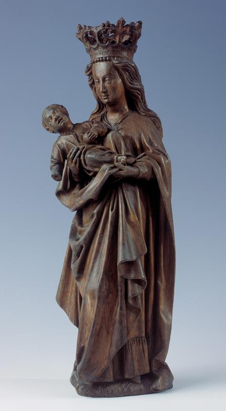 neznámý sochař nizozemský - Madona s dítětem