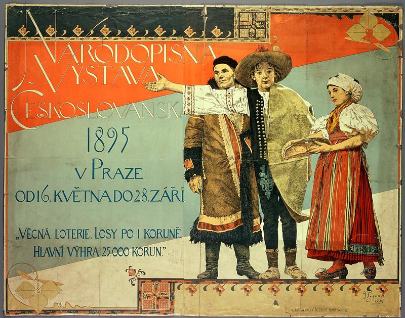 Vojtěch Hynais - Národopisná výstava českoslovanská