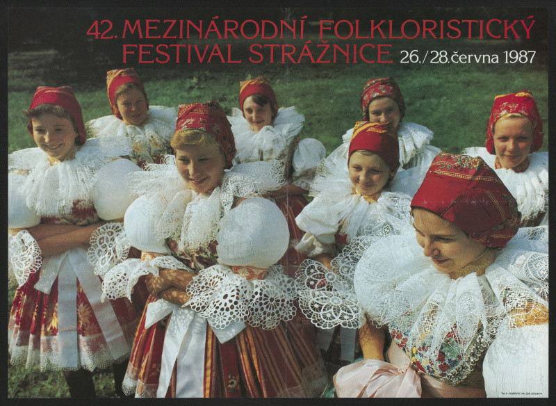 neznámý - 42. mezinárodní folkloristický festival Strážnice 1987