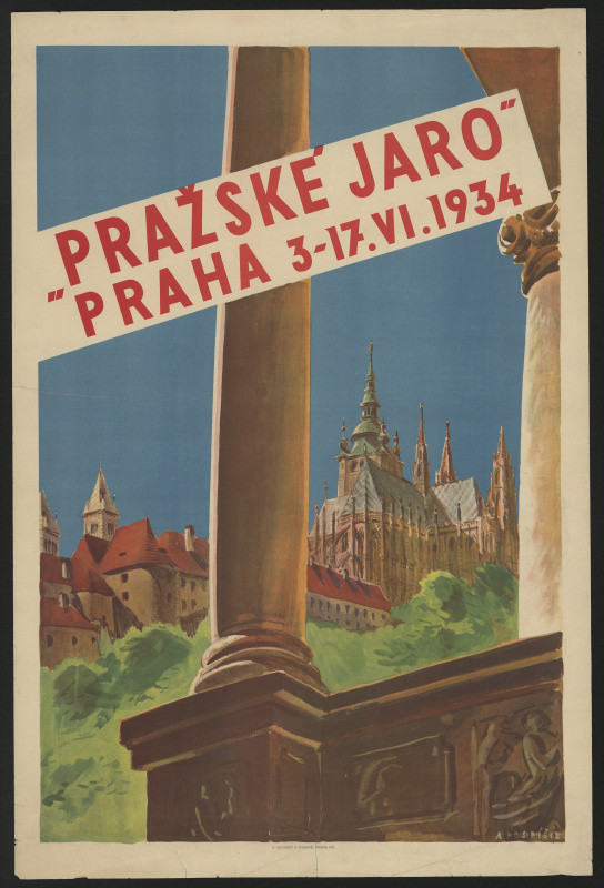 Antonín Pospíšil - Pražské jaro Praha 1934