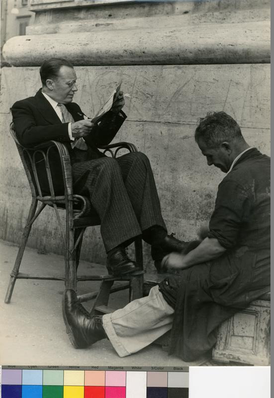 Jindřich Marco - Na corsu Umberto, Řím, říjen 1948