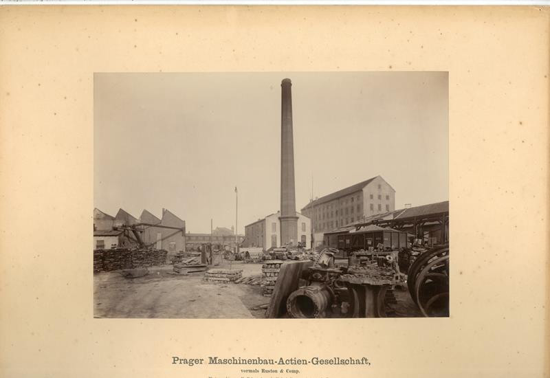 Heinrich (Jindřich) Eckert - Prager Maschinenbau - Actien - Gesellschaft, vovornals Ruston & Comp.
