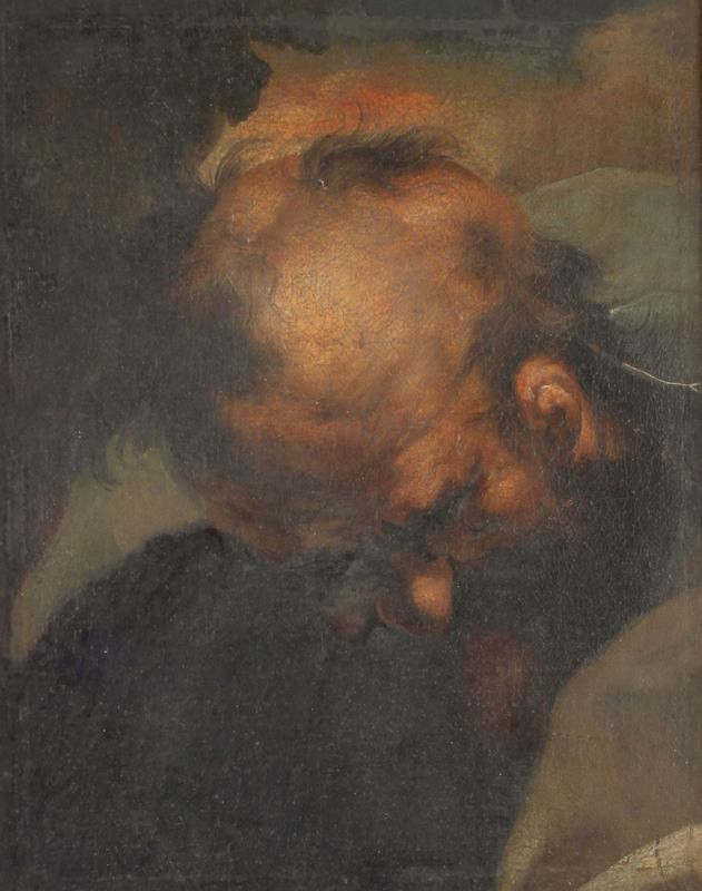 neznámý malíř - Mužská hlava I