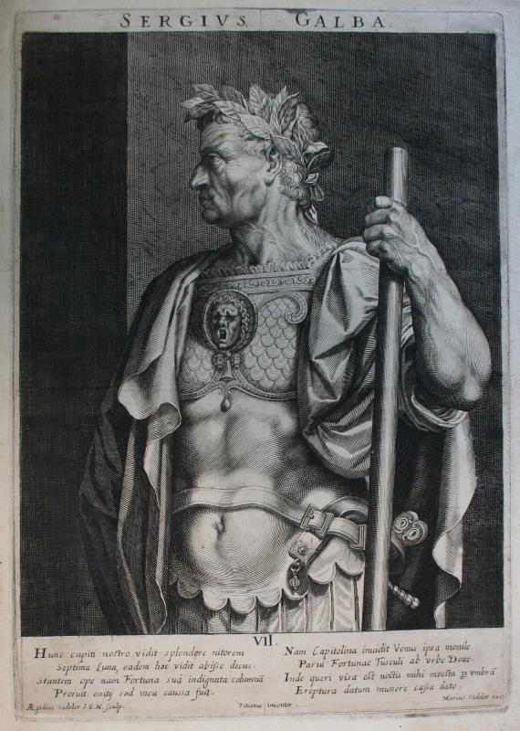 Aegidius (Egidius) Sadeler II. - Sergius Galba