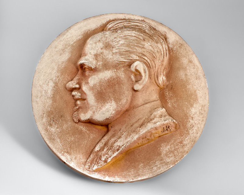 Josef Kubíček - Návrh na bronzovou pamětní desku