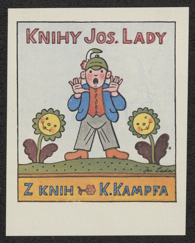 Josef Lada - Z knih K. Kampfa. Knihy Jos. Lady