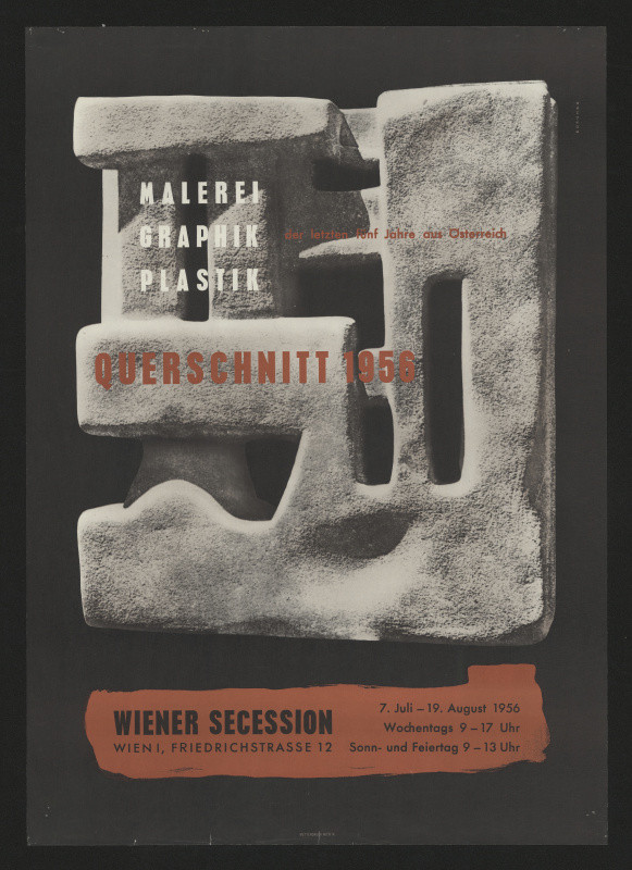 F. Korunka - Querschnitt 1956, Wiener Secesion, obrazy, grafika, plastika