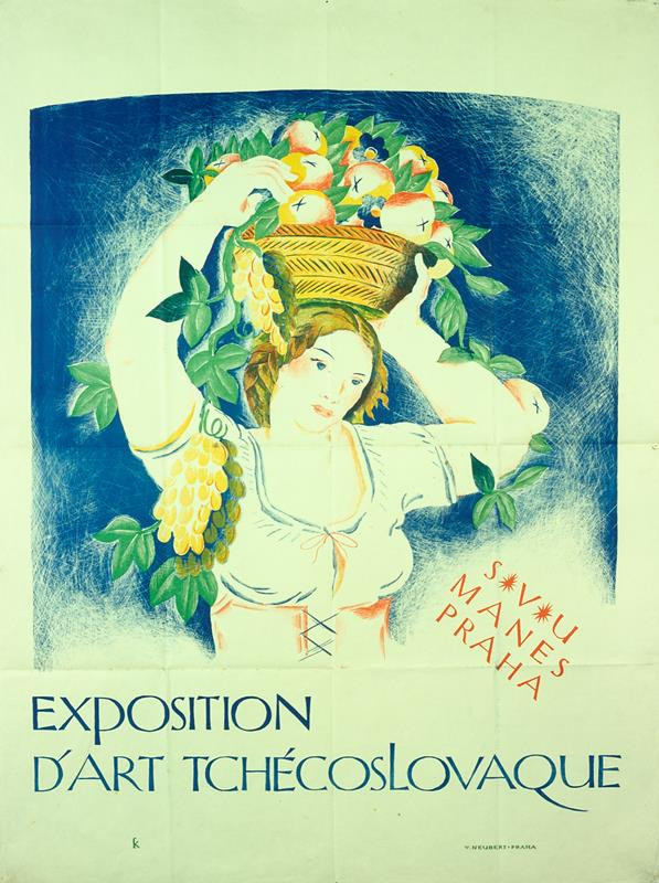 František Kysela - Exposition D' art Tchécoslovaque; SVU Mánes