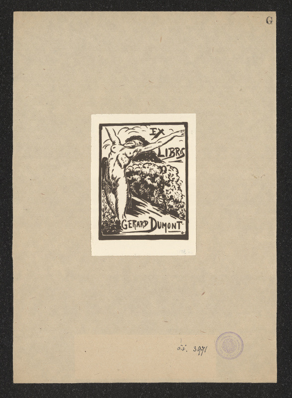 Grenell - Ex libris Gerard Dumont