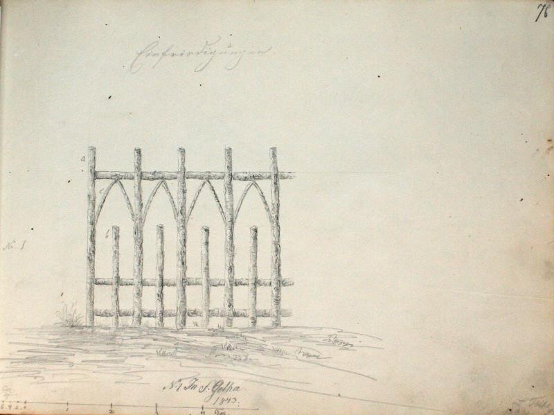 Ludvík Leopold Taubenthaler - Náčrtník architekta