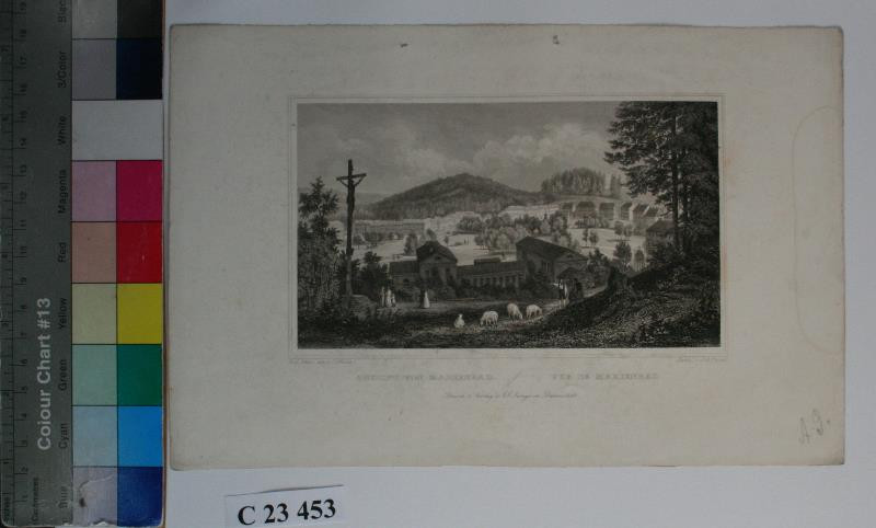 Johann Gabriel Friedrich Poppel - Ansicht  von  Marienbad