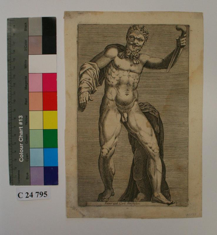 Cherubino Alberti (zv. Borghegiano) - Faunus  apud  Card.  Burghesium