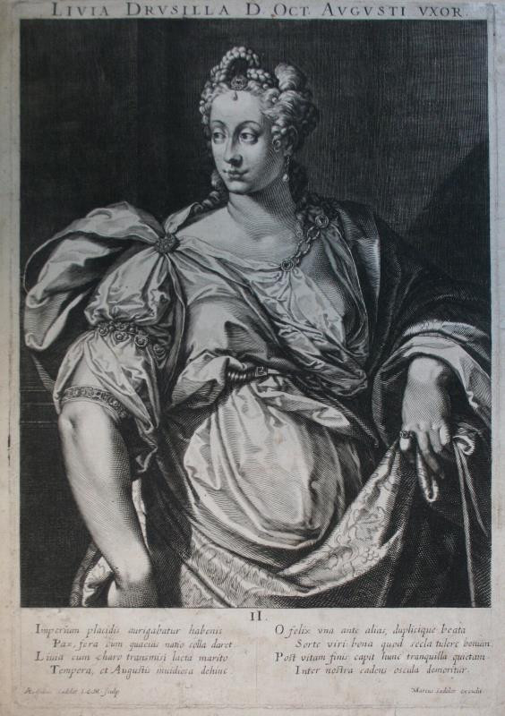 Aegidius (Egidius) Sadeler II. - Livia Drusilla D. Oct. Augusti uxor