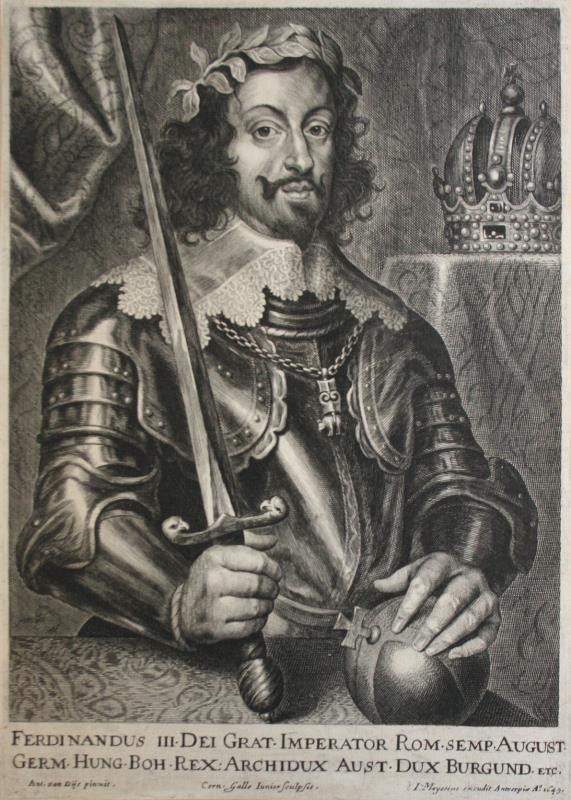 Cornelis Galle I. - Ferdinand III. Dei grat. Imperator Rom. Etc…