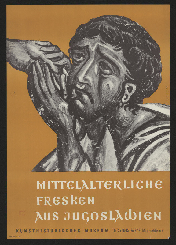Kurt Schwarz - Mitteralterliche Fresken aus Jugoslavien, Kunsthistorische Museum, Wiení