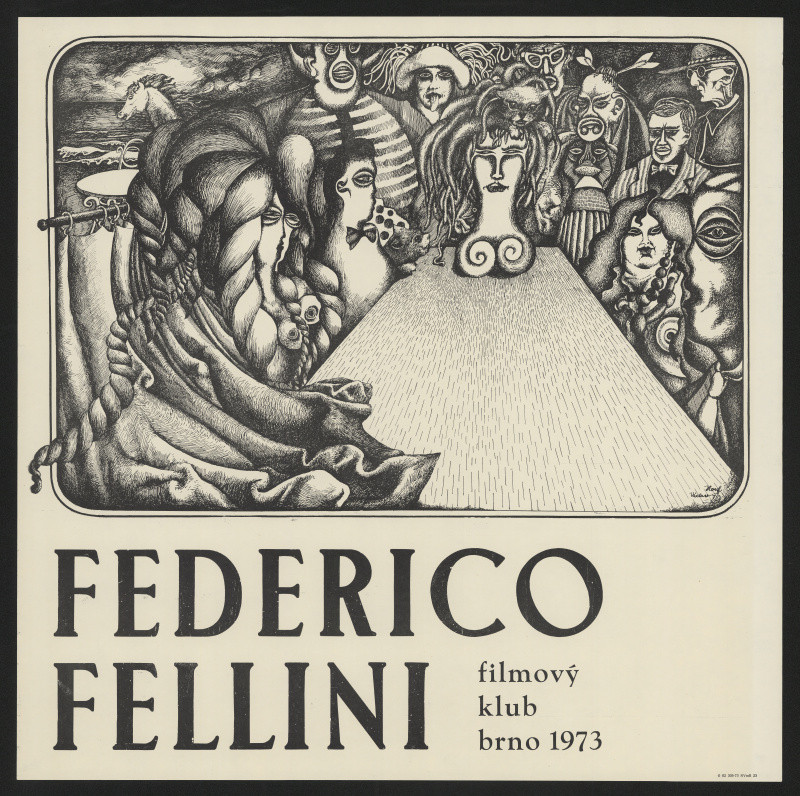 Václav Houf - Federico Fellini. Filmový klub Brno 1973