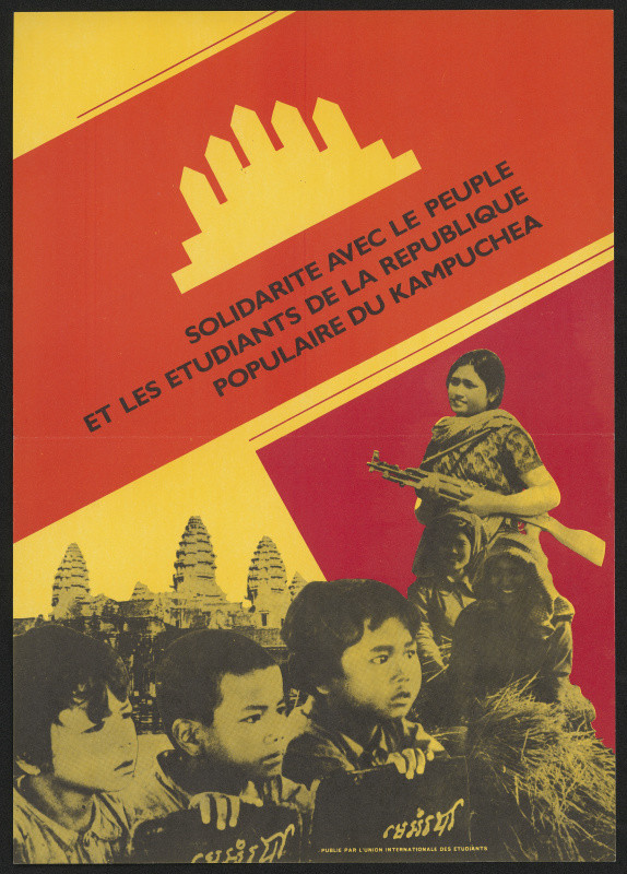 neznámý - Solidarite avec le Peuple et les Etudiants de la Republique populaire du Kampuchea. Internat. Union of Students