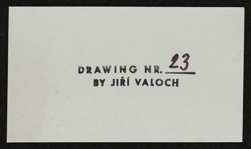 Jiří Valoch - bez názvu (drawing nr. 23)