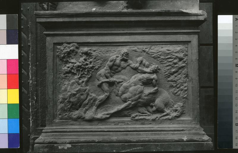 Josef Sudek - Braunův relief - Zápas kentaurů
