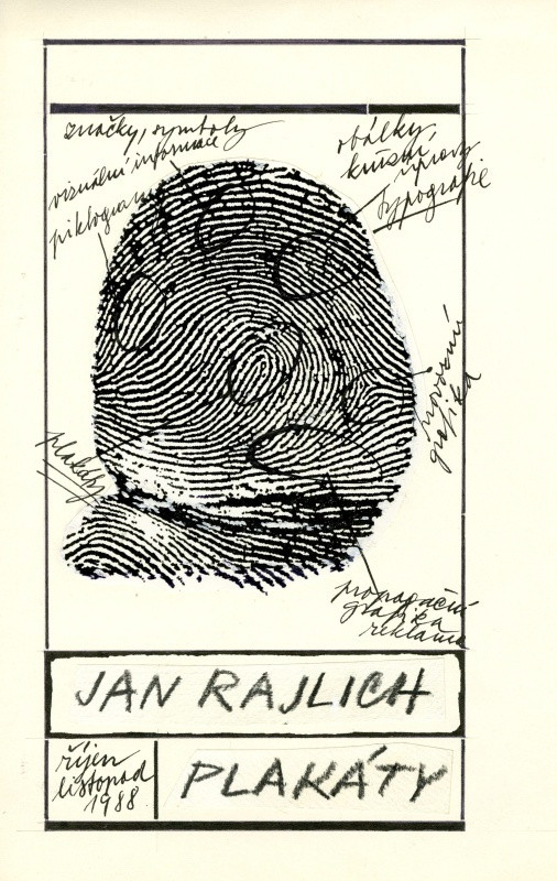 Jan Rajlich st. - Jan Rajlich Plakáty říjen listopad 1988