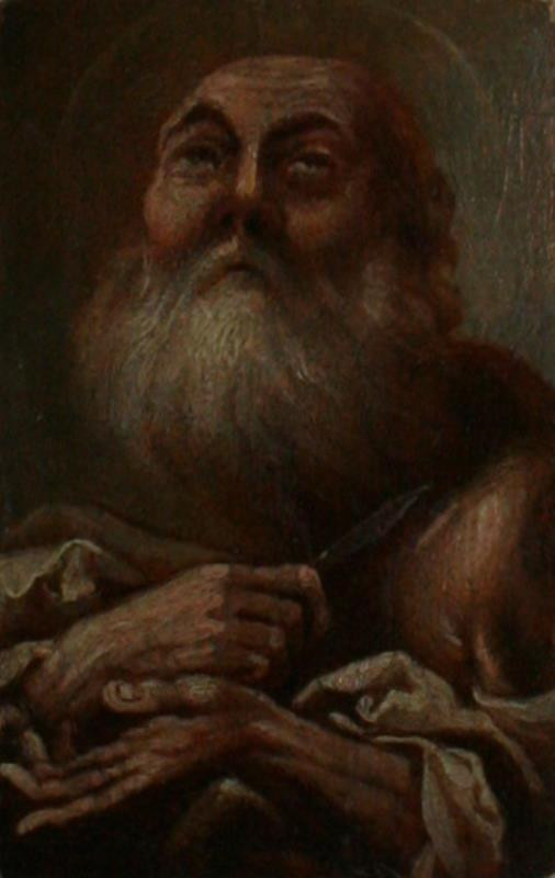 neznámý malíř rakouský - Hlava apoštola Bartoloměje