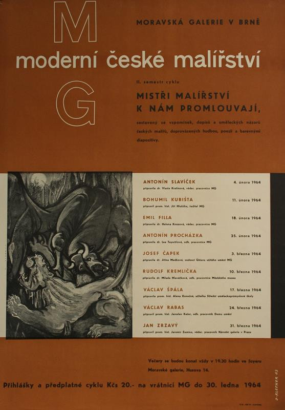 neurčený autor - Moderní české malířství, MG 1964