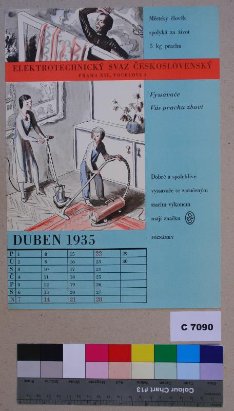 Petr Dillinger - Duben - kalendář