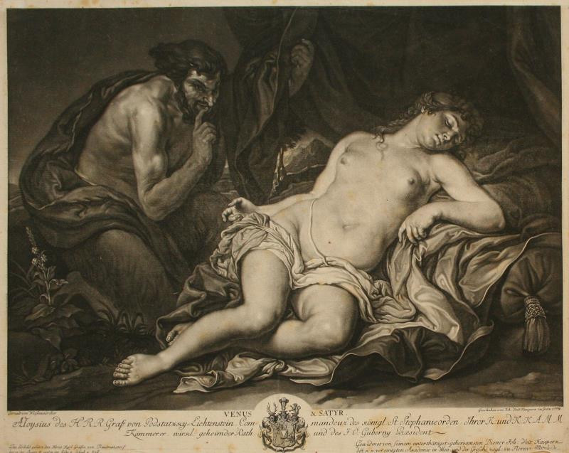 Johann Veit Kauperz - Venus & Satyr
