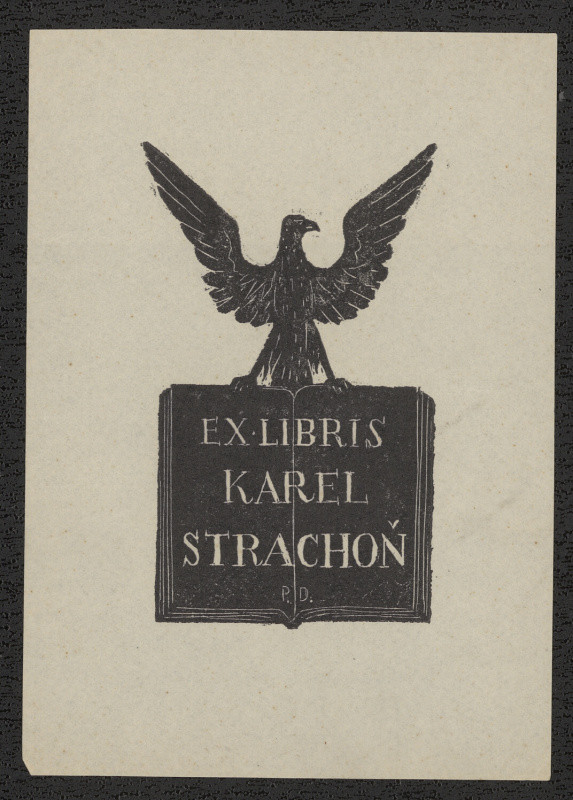 Petr Dillinger - Ex libris Karel Strachoň